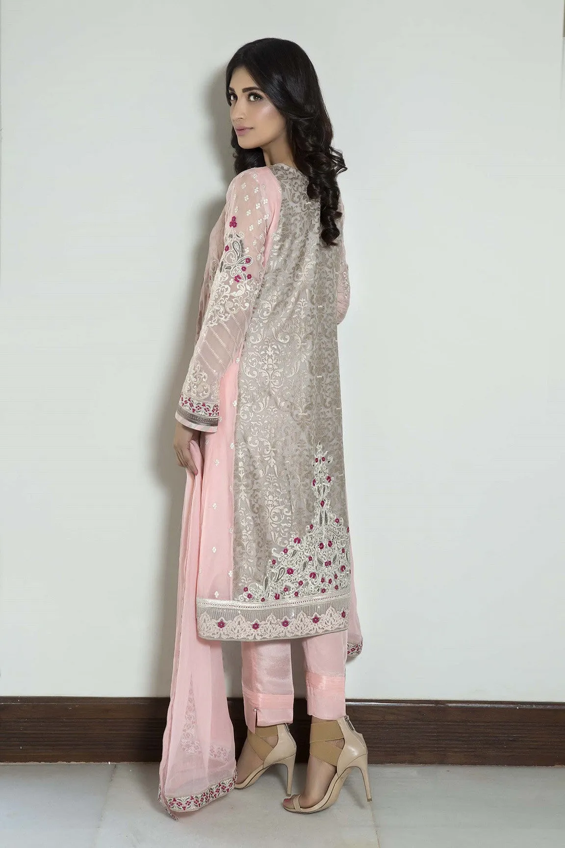 Baroque Luxury Chiffon Embroidered Collection Vol 3 – Hue Of Roses