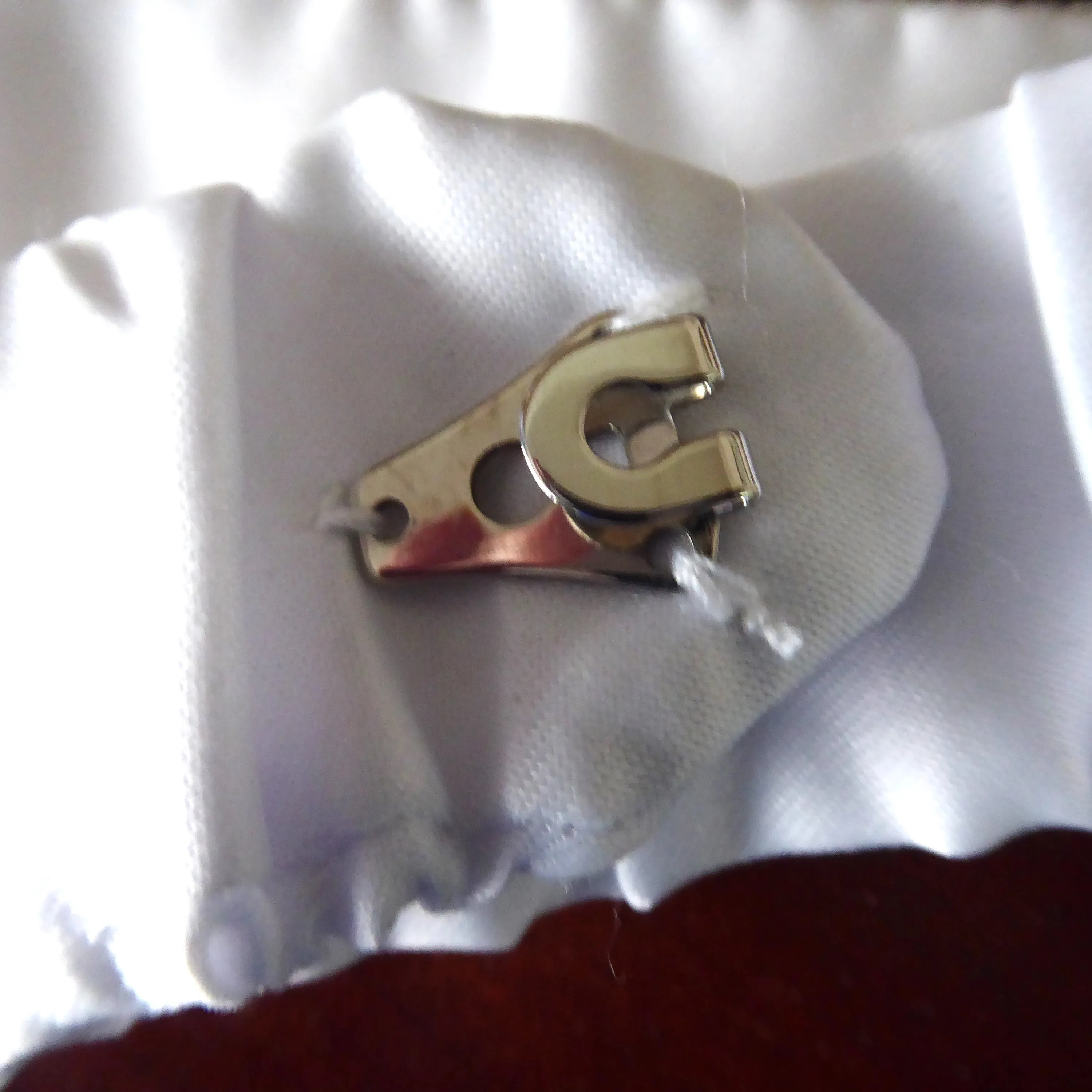 Belt White Satin Beaded Belt Vintage Sunrise Adjustable Silver Crystal Beads 1970s