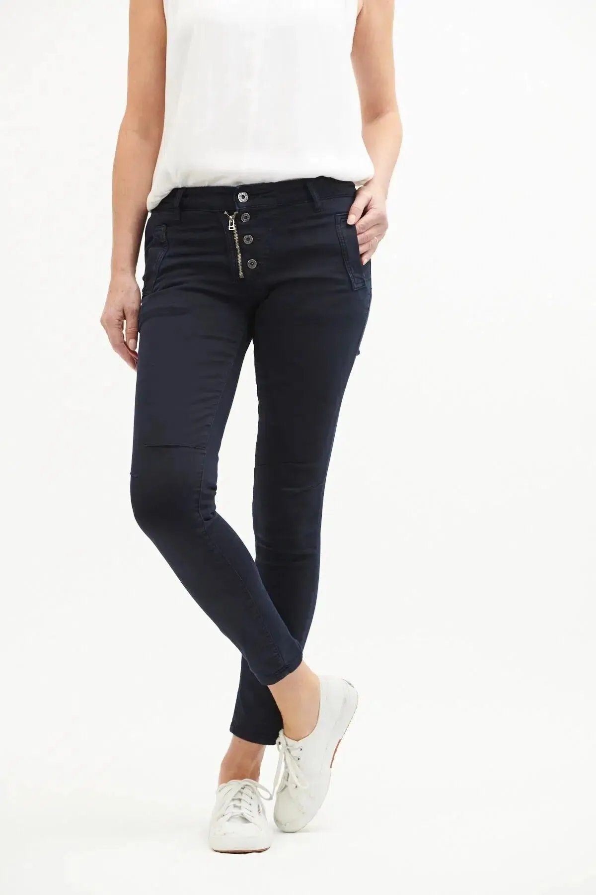 Button Jean Classic - Black