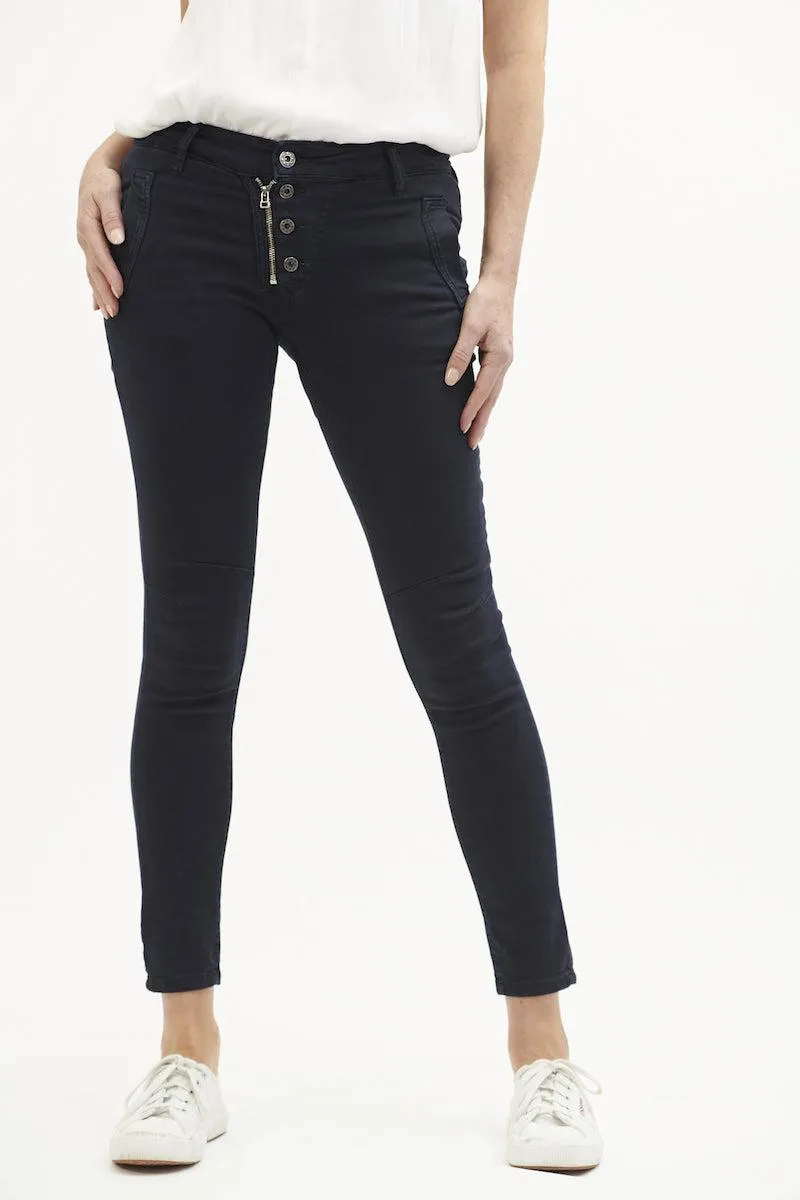 Button Jean Classic - Black