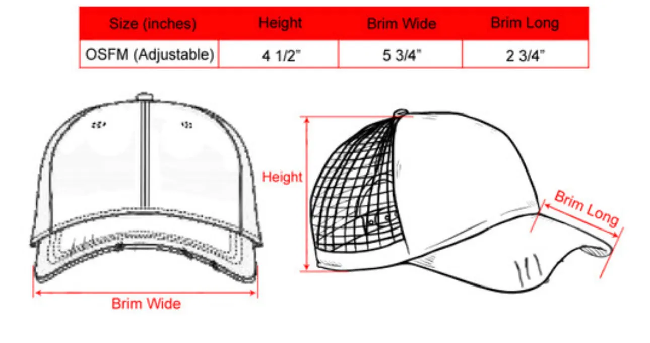 Chenille Basketball Patch Hats (Various Styles)