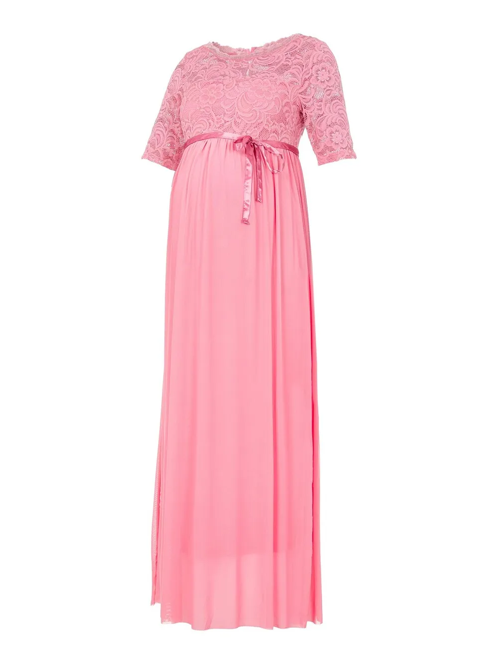 Evening dress Mamalicious Mivana, dark pink