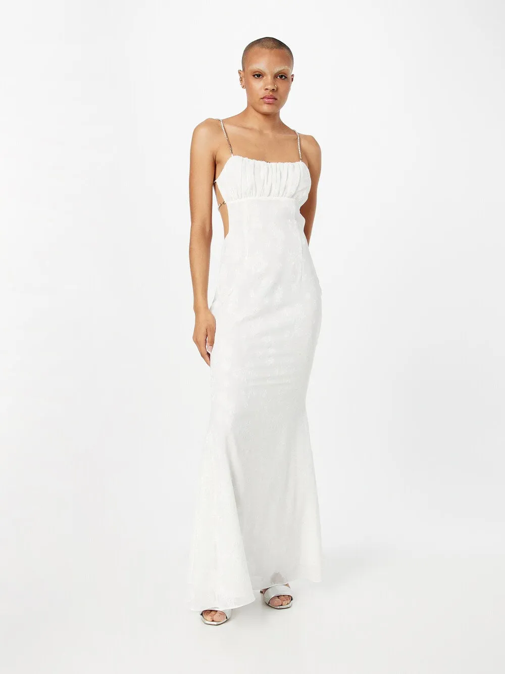 Evening dress Nasty Gal, white