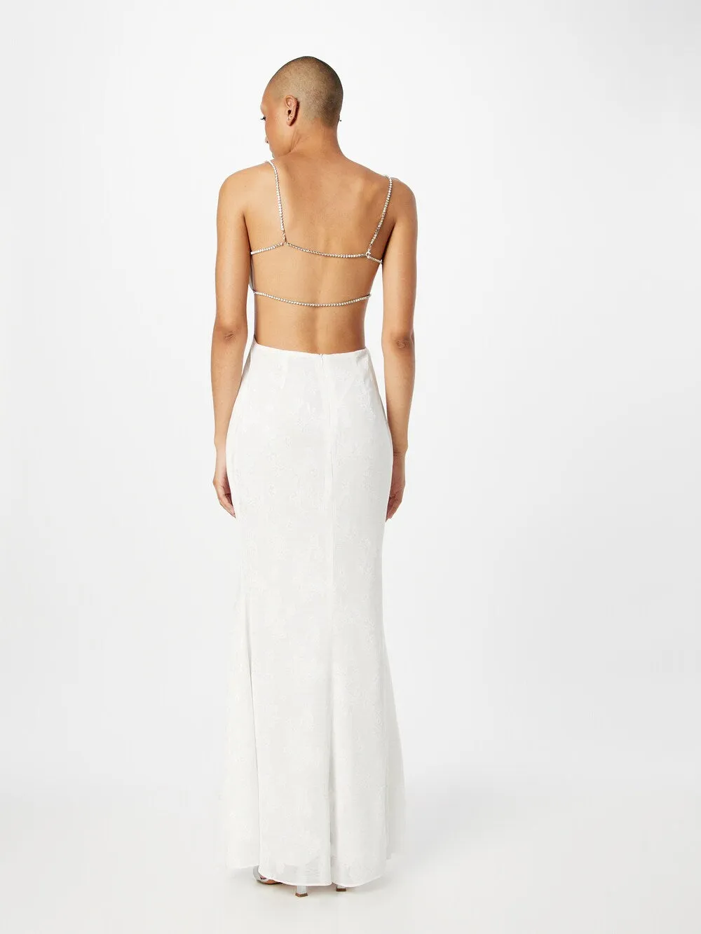 Evening dress Nasty Gal, white