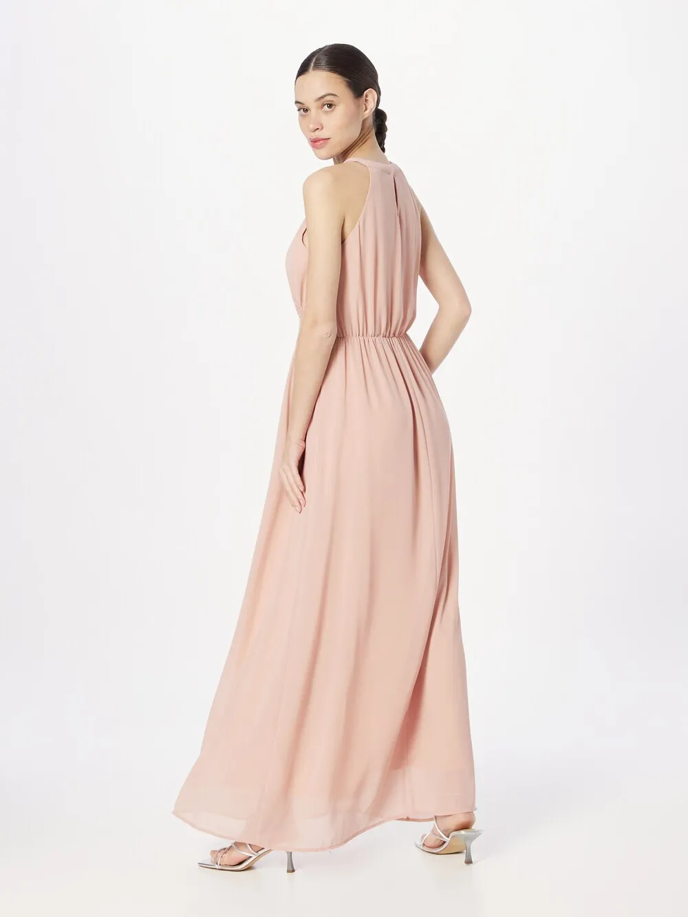 Evening dress Vila, dark pink