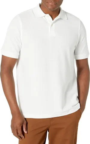 Lee Uniforms Men's Modern Fit Short Sleeve Polo Shirt