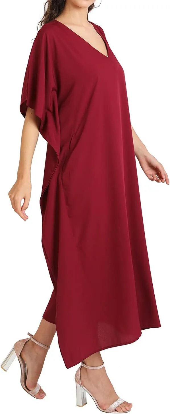 Miss Lavish London Long Kaftan for Women- African Beach & Modern Kaftan Dress for Party and weddings