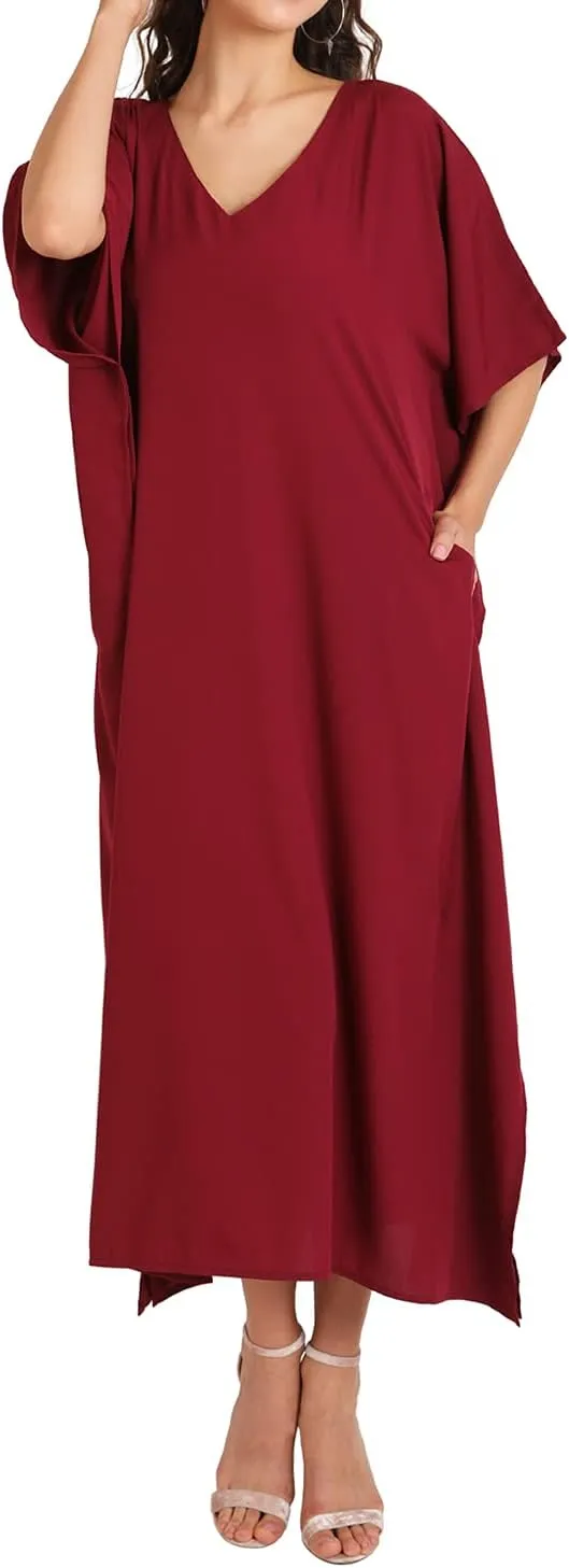Miss Lavish London Long Kaftan for Women- African Beach & Modern Kaftan Dress for Party and weddings