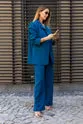 Oversize Palazzo Classic Team - Petroleum